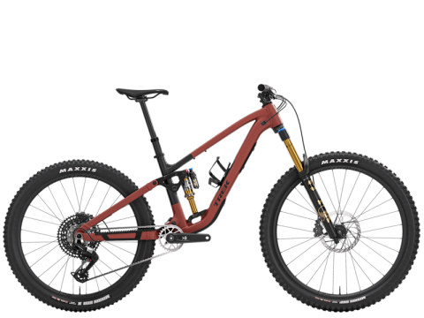 Biciclete mountain bike (MTB) - BICICLETA TREK FUEL MX 9 EA90 MATTE SEDONA RED/PENNYFLAKE SPLATTER S
