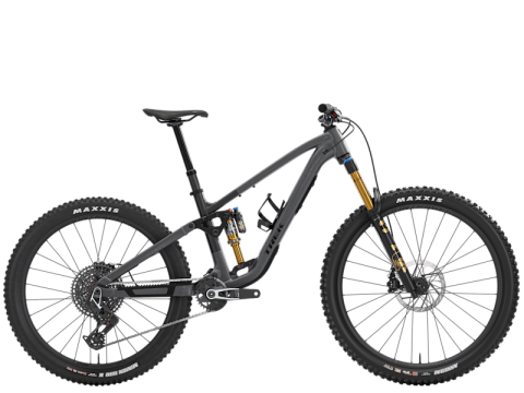 Biciclete mountain bike (MTB) - BICICLETA TREK FUEL MX 9 X0 AXS LITHIUM GREY/TREK BLACK SPLATTER L