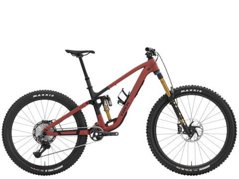 Biciclete mountain bike (MTB) - BICICLETA TREK FUEL MX 9 XT DI2 MATTE SEDONA RED/PENNYFLAKE SPLATTER S