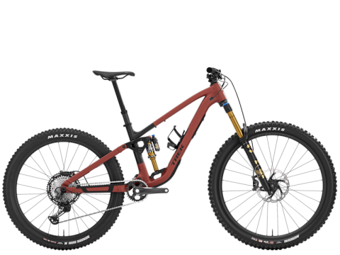 Biciclete mountain bike (MTB) - BICICLETA TREK FUEL MX 9 XT MATTE SEDONA RED/PENNYFLAKE SPLATTER S