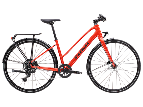 Ciclism - BICICLETA TREK FX 2 MS EQ LAVA L