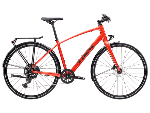 Ciclism - BICICLETA TREK FX 2 SO EQ LAVA S