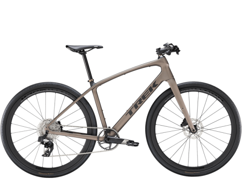 Ciclism - BICICLETA TREK FX SPORT 6 CARBON MATTE BRONZE AGE/DEEP SMOKE L