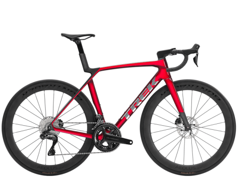 Biciclete Cursiere, Cyclocross si Gravel - Bicicleta Trek Madone SL 7 Gloss Fury Red/Matte Deep Smoke S