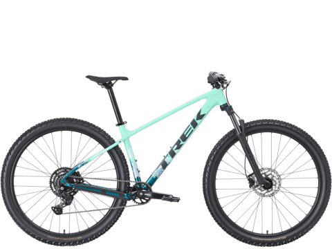 Biciclete mountain bike (MTB) - BICICLETA TREK MARLIN 5 MIAMI GREEN/DARK AQUATIC FADE S (27.5 - ROTI)