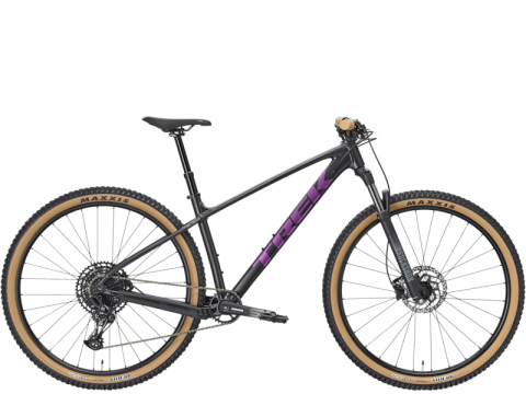 Biciclete mountain bike (MTB) - BICICLETA TREK MARLIN 7 MATTE DARK WEB/CLEAR GLOSS SPLATTER L (29 - ROTI)
