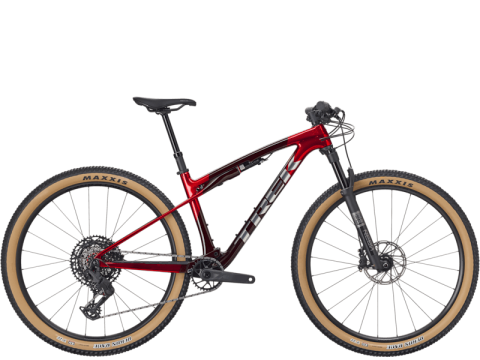 Biciclete mountain bike (MTB) - BICICLETA TREK SUPERCALIBER SL 9.6 FURY RED/CARBON RED SMOKE ML