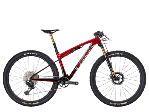 Biciclete mountain bike (MTB) - BICICLETA TREK SUPERCALIBER SLR9.9XTRDI2 RED SMOKE/DRIZZLE ML
