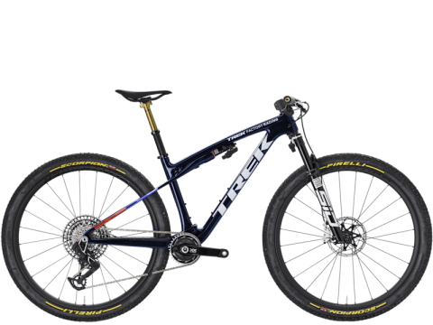 Biciclete mountain bike (MTB) - BICICLETA TREK SUPERCALIBER SLR9.9XX FA NAVY SMOKE XL