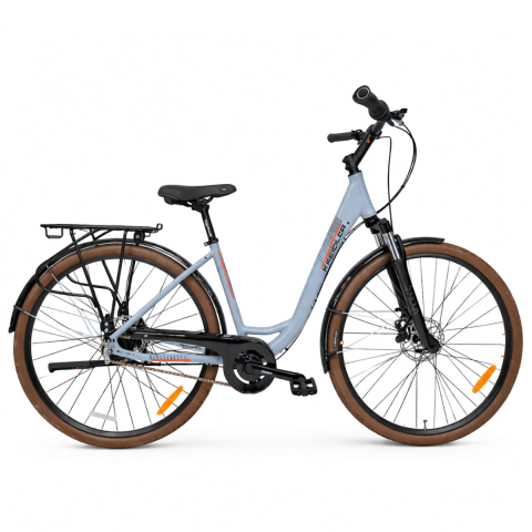 Biciclete de oras - Bicicleta Trekking Kreidler 52752 - 28 inch, S, Gri