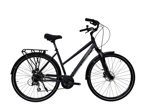 Biciclete - Bicicleta Trekking Kreidler LD - 28 Inch, L, Negru