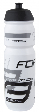 Ciclism - Bidon apa Force Savior 0.75l alb/gri/negru