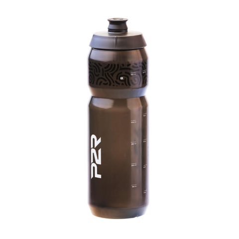 Accesorii biciclete - Bidon Apa P2R AQUILA 750 ml wave, Negru-Alb polar