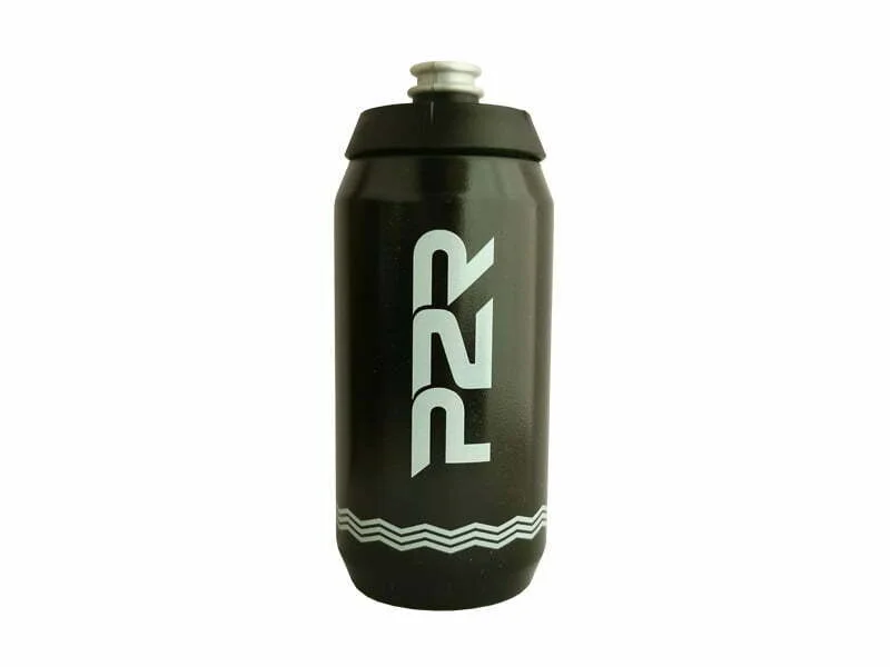 Ciclism - Bidon Apa pentru ciclism P2R Aquila 550, Negru-Argintiu