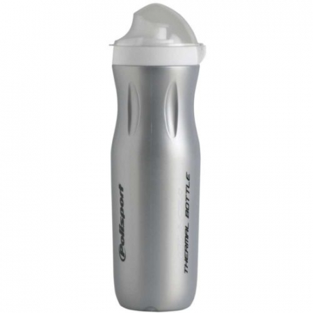 Ciclism - Bidon apa Polisport Thermal Hot And Cold - 500 ml, Argintiu