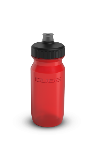Ciclism - BIDON CUBE BOTTLE FEATHER 0.5L ROSU
