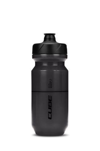 Ciclism - BIDON CUBE BOTTLE FLOW 500 Negru