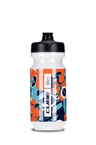 Ciclism - BIDON CUBE FLOW 500 BLUE/ORANGE 500ml