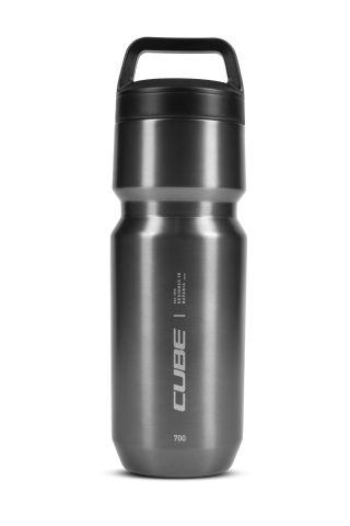 Ciclism - BIDON CUBE STAINLESS STEEL ARC 700 Brushed Grey