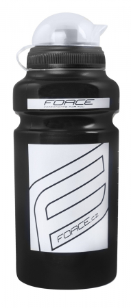 Ciclism - Bidon Force F 0.5l negru/alb