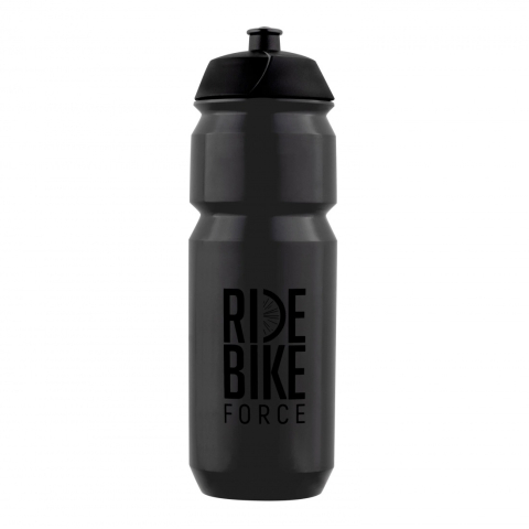 Ciclism - Bidon Force F RIDE BIKE 0.75l transparent negru-negru