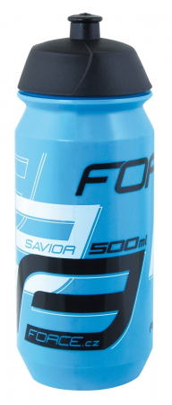 Ciclism - Bidon Force Savior 0.5L, albastru/alb/negru