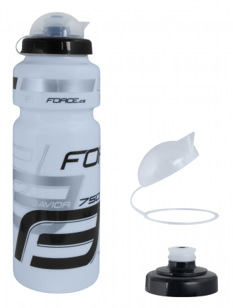 Ciclism - Bidon Force Savior Ultra 0.75l alb/gri/negru