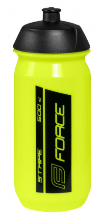 Ciclism - Bidon Force Stripe 0.5l fluo/negru