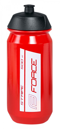 Ciclism - Bidon Force Stripe 0.5l rosu/alb