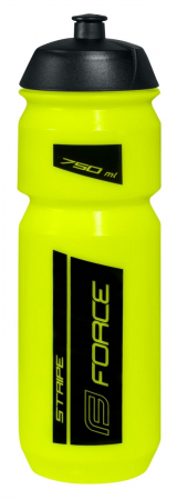 Ciclism - Bidon Force Stripe 0.75l fluo/negru