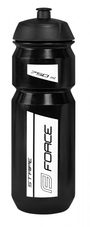 Ciclism - Bidon Force Stripe 0.75l negru/alb