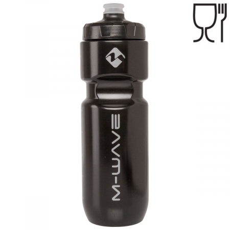 Ciclism - Bidon Plastic M-WAVE PBO 750 -Negru