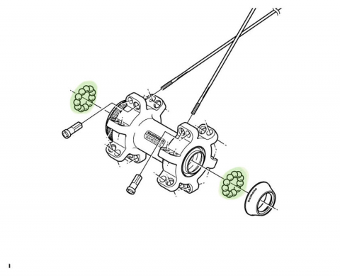 BILE SHIMANO 3/16" OTEL, 20 BUC. [1]