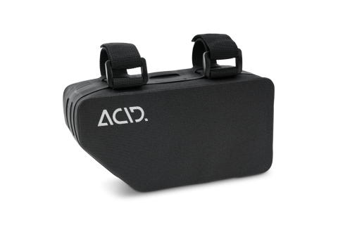 Echipament ciclism - BORSETA ACID PANNIERS FRAMEBAG FRONT PRO 1 BLACK BLACK