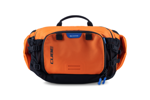 Ciclism - BORSETA CUBE HIP BAG VERTEX 3  ORANGE ACTIONTEAM