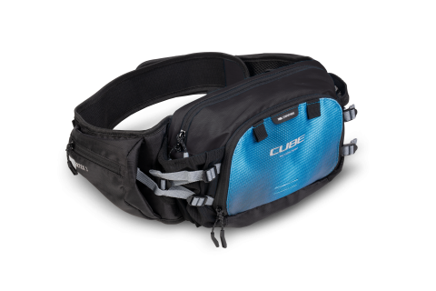 Rucsaci si borsete ciclism - BORSETA CUBE HIP BAG VERTEX 3 X ACTIONTEAM Topas Blue