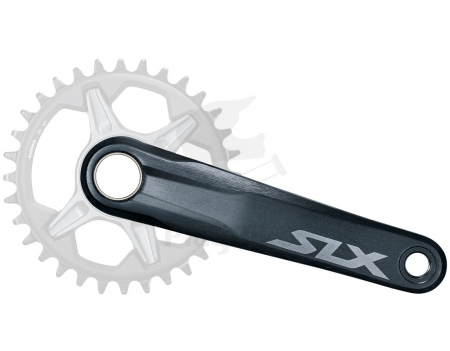 Piese biciclete - Brate  Angrenaj Pedalier 1 x 12 v SHIMANO SLX  FC-M7130-1 170 mm