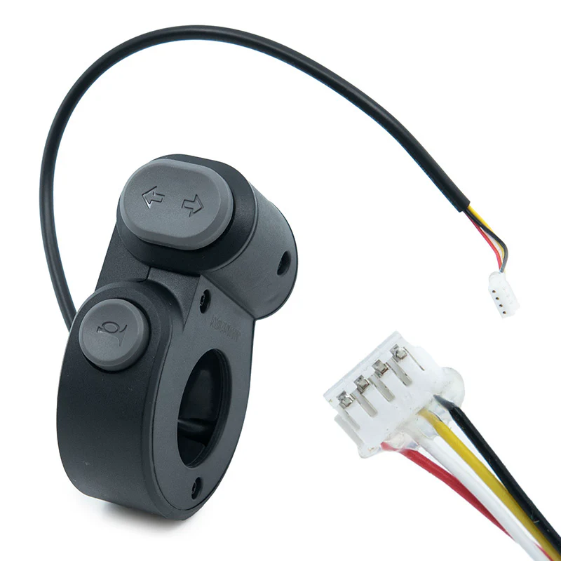 Piese trotinete electrice - Buton cu semnalizare si claxon pentru trotineta electrica Ninebot
