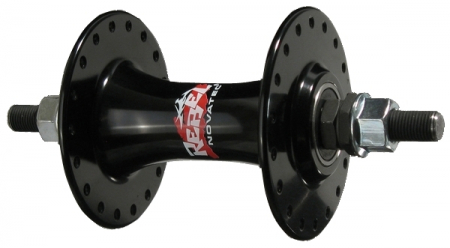 Piese biciclete - Butuc Fata Bmx Novatec A01 Csbt-14 Auriu 48 Gauri, aluminiu