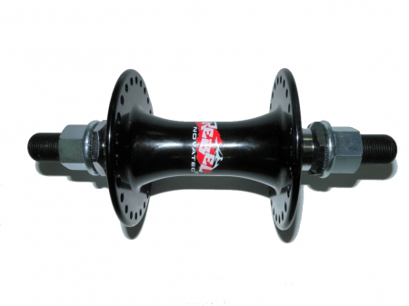 Piese biciclete - Butuc Fata Bmx Novatec A01 Csbt-14 Negru 48 Gauri, aluminiu