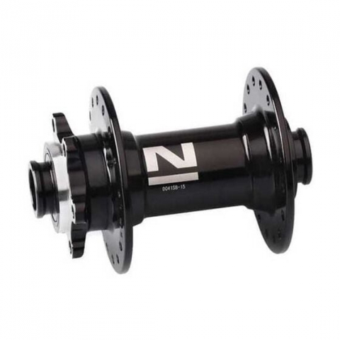 Piese biciclete - Butuc fata D041SB15 32H 32H, 15x100 mm Novatec, negru