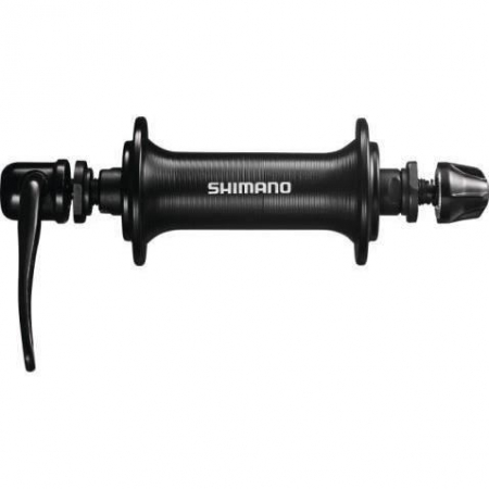Piese biciclete - Butuc Fata Shimano Tourney Hb-Tx500-Qr, Pe Bile, 36 Gauri, Cu Ax Qr5-L133 Mm, Negru