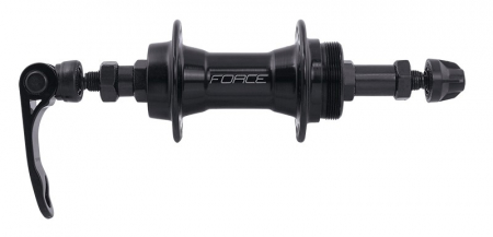 Ciclism - Butuc spate aluminiu Force 36h QR negru