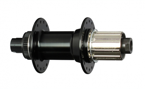 Piese biciclete - Butuc Spate NOVATEC D442SB-CL-B12-S4S-11S centerlock Negru , 32H