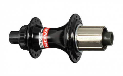Piese biciclete - Butuc Spate NOVATEC D462SB-SL-CL-B12-S3S-11S, Negru , 32H