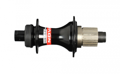 Piese biciclete - Butuc Spate NOVATEC D462SB-SL-CL-B12-S3S-MS, 12x148 mm 32H Negru Centerlock