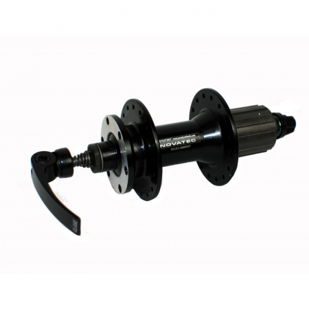 Piese biciclete - Butuc spate Novatec D762TSBT-11s disc 32h negru