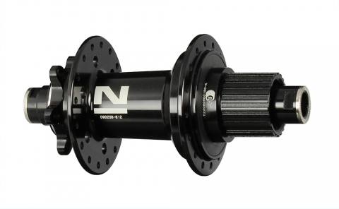 Piese biciclete - Butuc Spate NOVATEC D902SB-B12-A4A-MS, Negru, 32H
