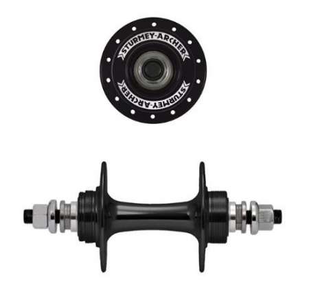 Ciclism - Butuc Spate Single Speed/Fixed STURMEY- ARCHER HBT30 32H Negru