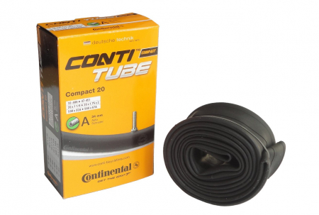 Ciclism - Camera bicicleta Continental Compact 20 slim S42 28-406-32-451